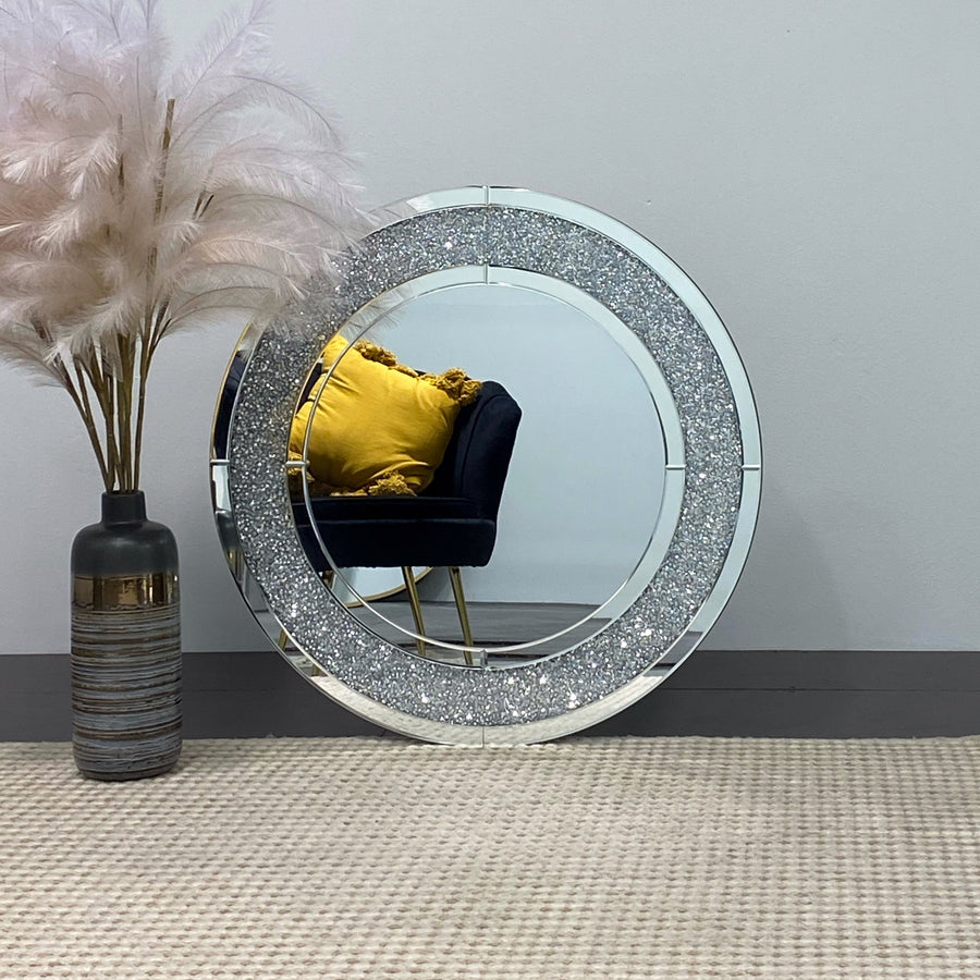 CRYSTAL Round Mirror