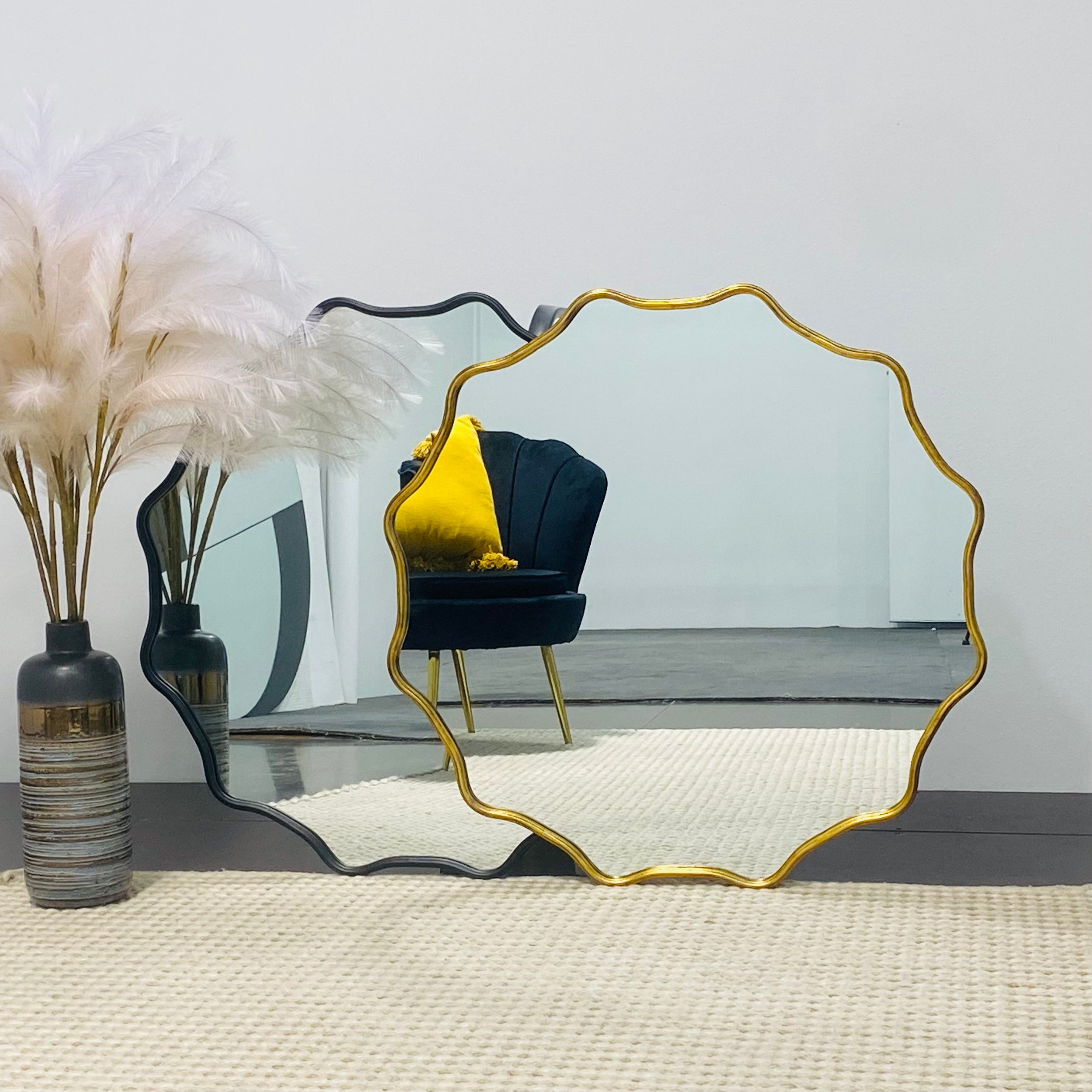 DIVA Irregular Round Mirror · Queensland Mirrors