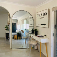 Clover Arch Mirror Minimalist Metal Frame