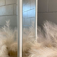 Sapphire Beaded Rectangle Large Mirror – Elegant Statement Wall Decor