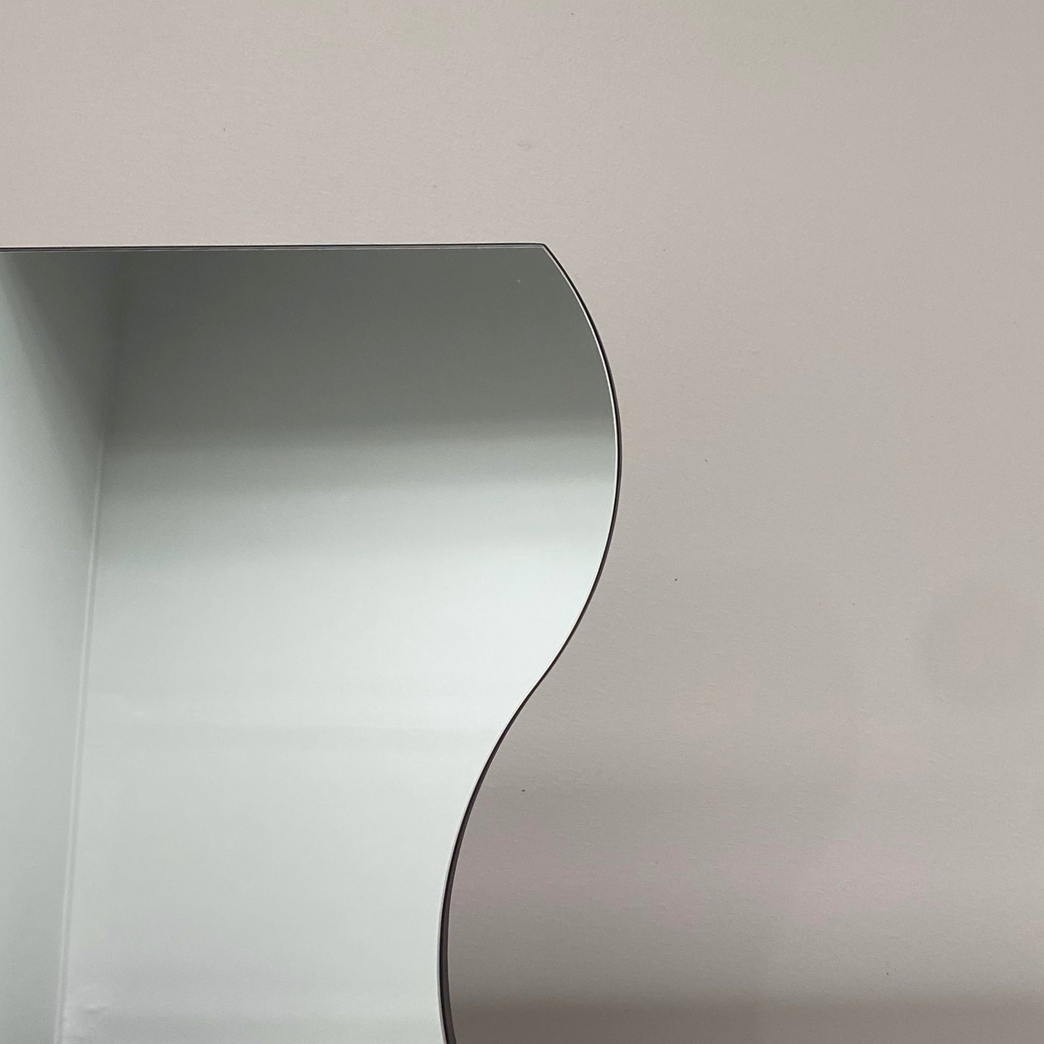 Wavy Full length Irregular Mirror