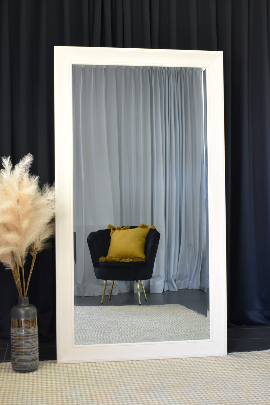 Full Length Entryway Mirror Art No. 123