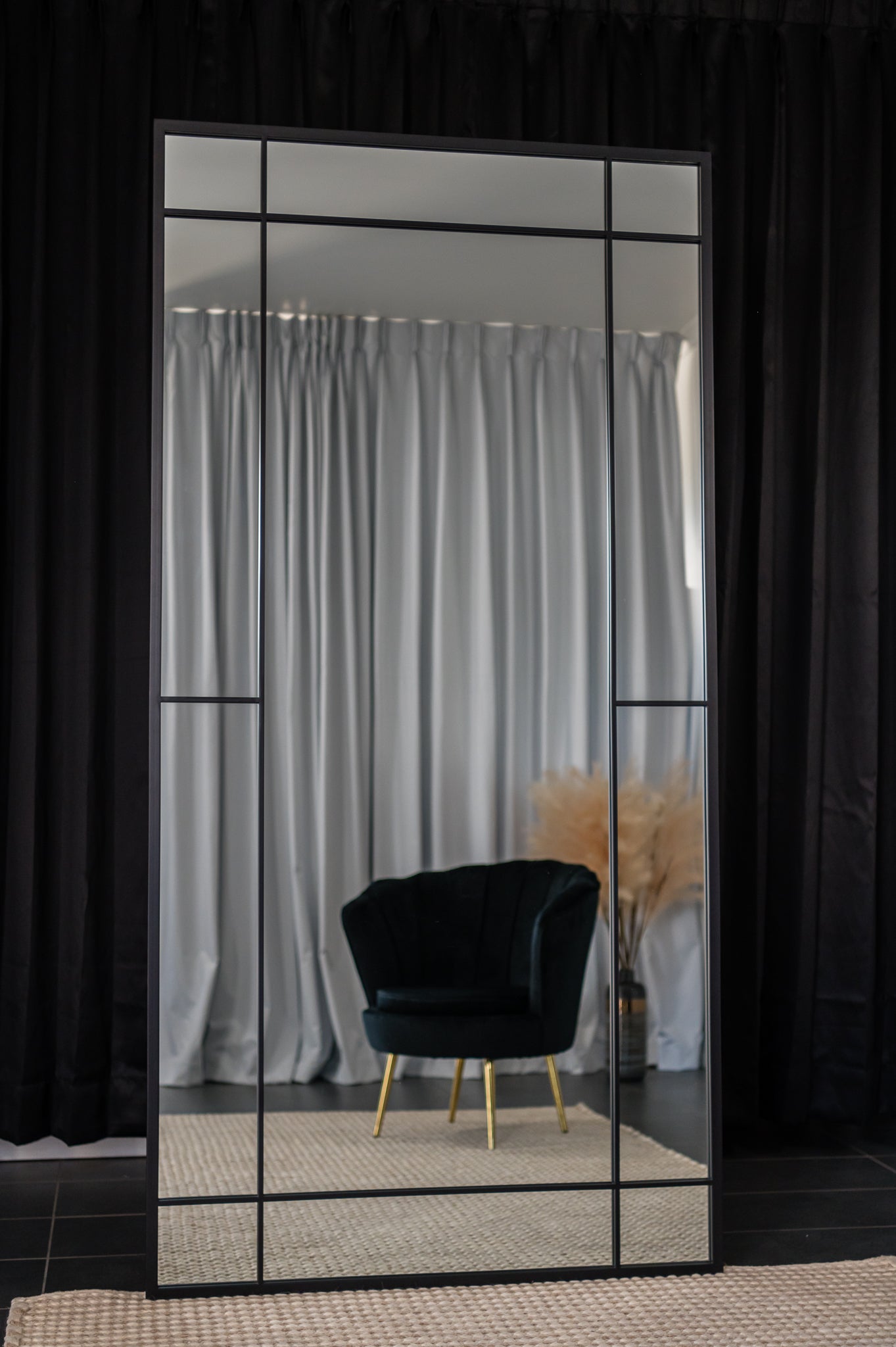 BAXA Metal Frame Mirror - 200x100cm