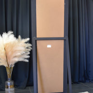 Sapphire Beaded Rectangle Large Mirror – Elegant Statement Wall Decor