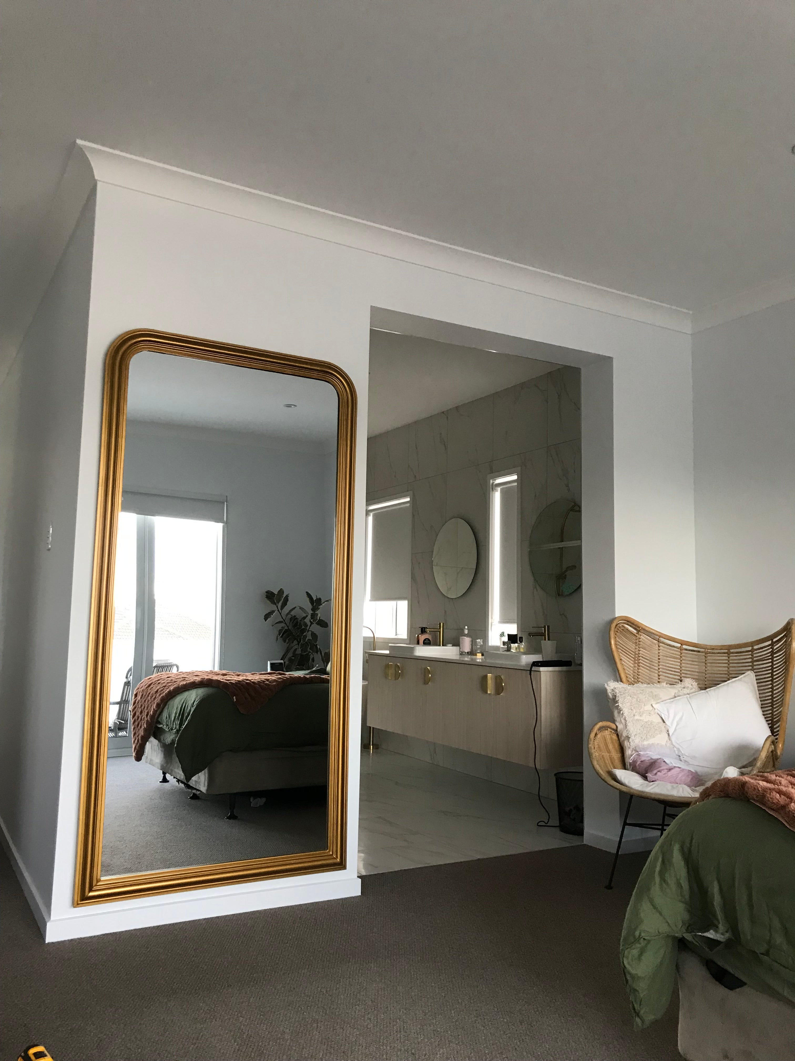 Louise Phillip Vintage Arch Mirror size 200x100cm