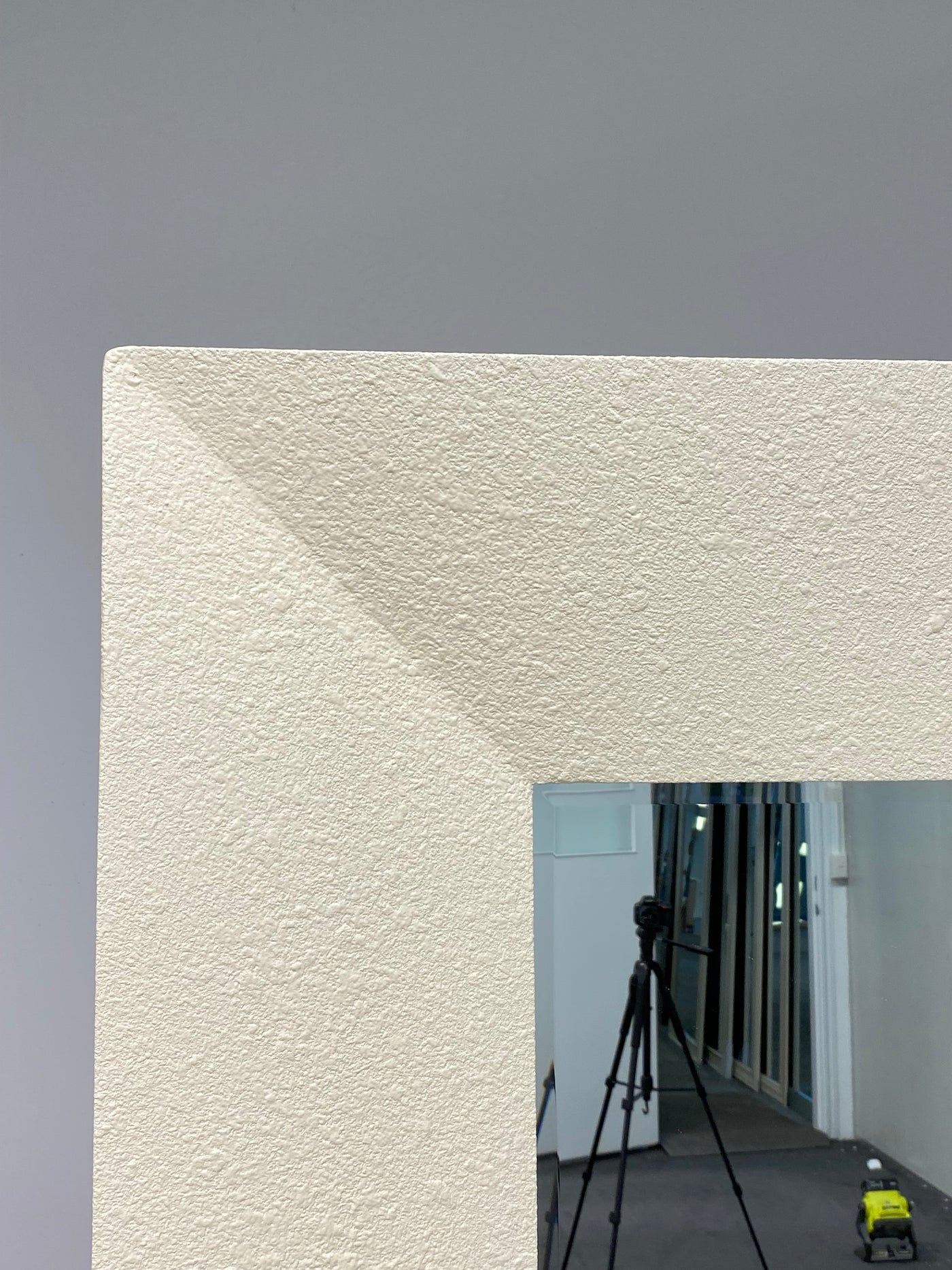 LILA concrete Look Large Mirror size 200x100cm