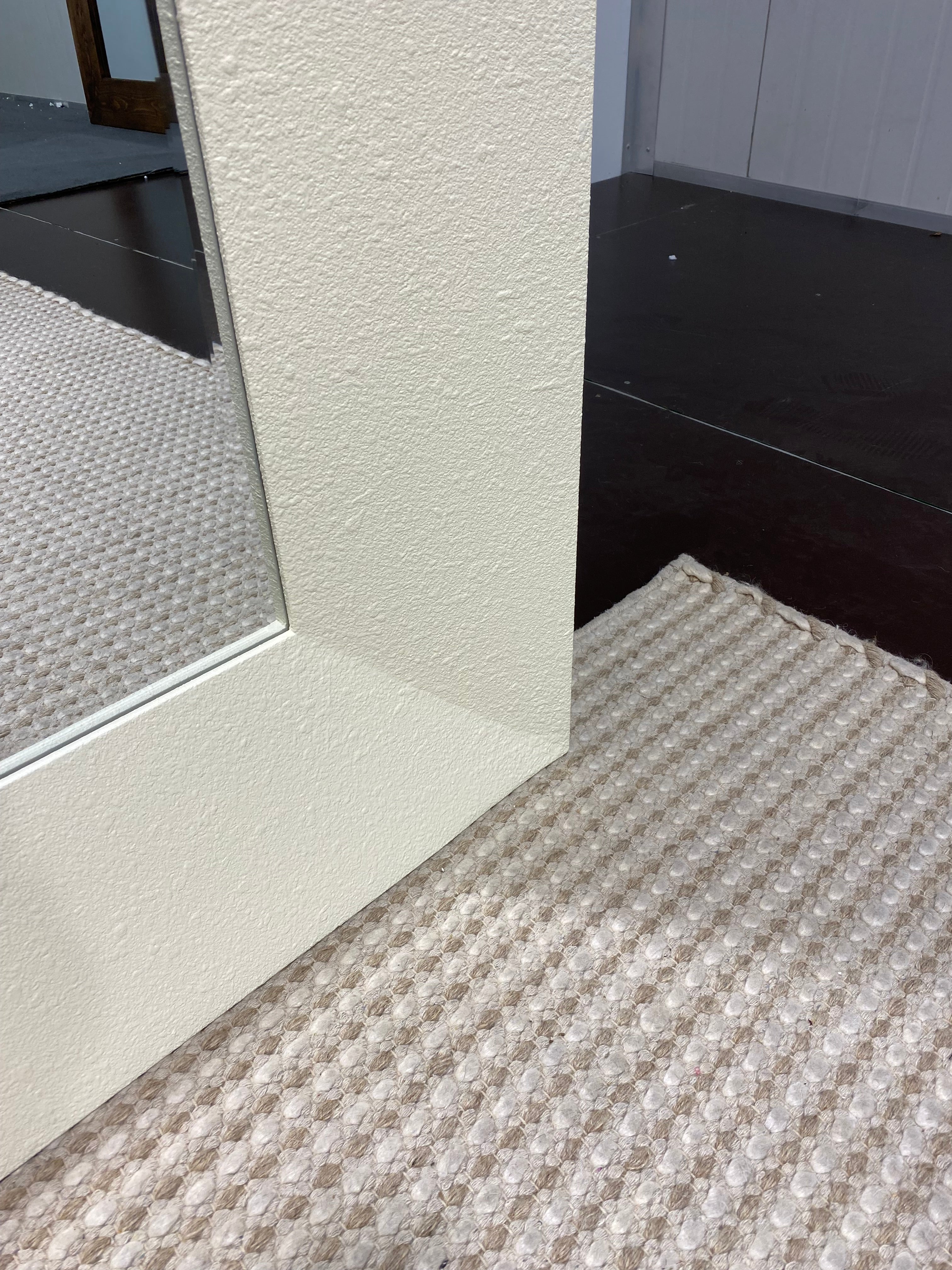 LILA concrete Look Large Mirror size 200x100cm