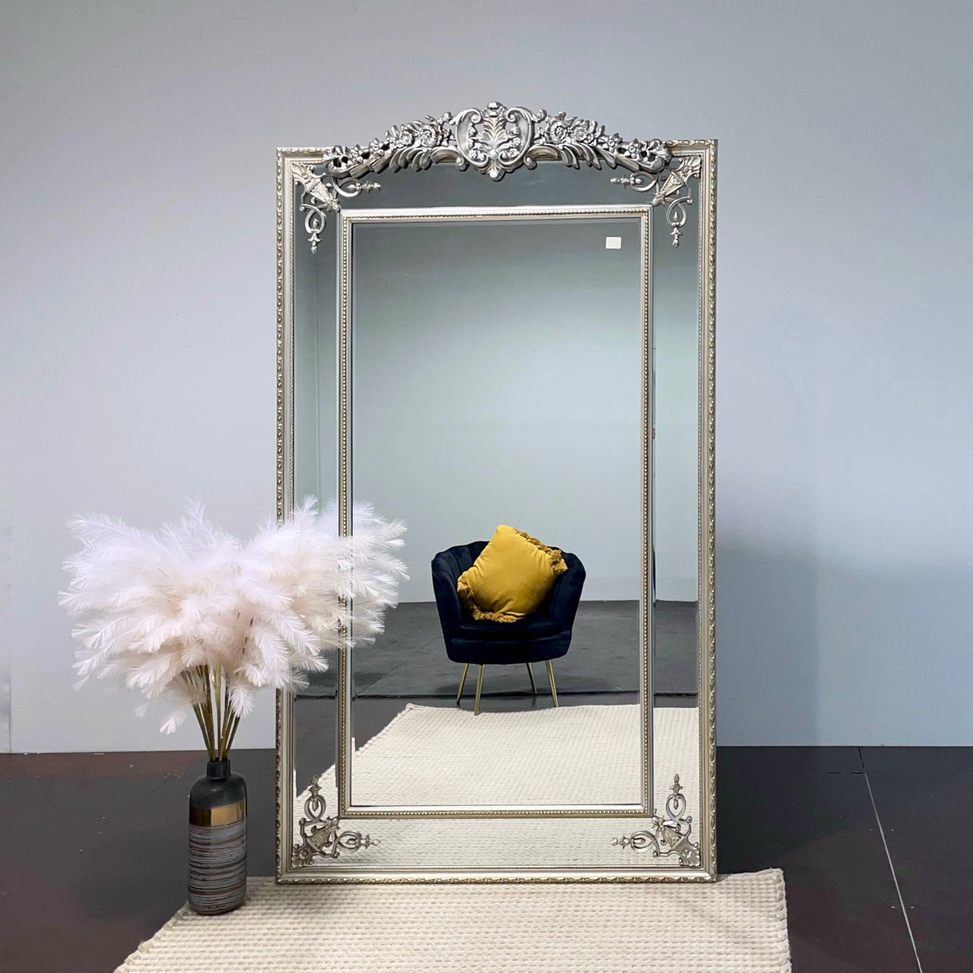 Rose Hampton Antique Arch Extra Large Mirror