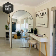 Clover Arch Mirror Minimalist Metal Frame