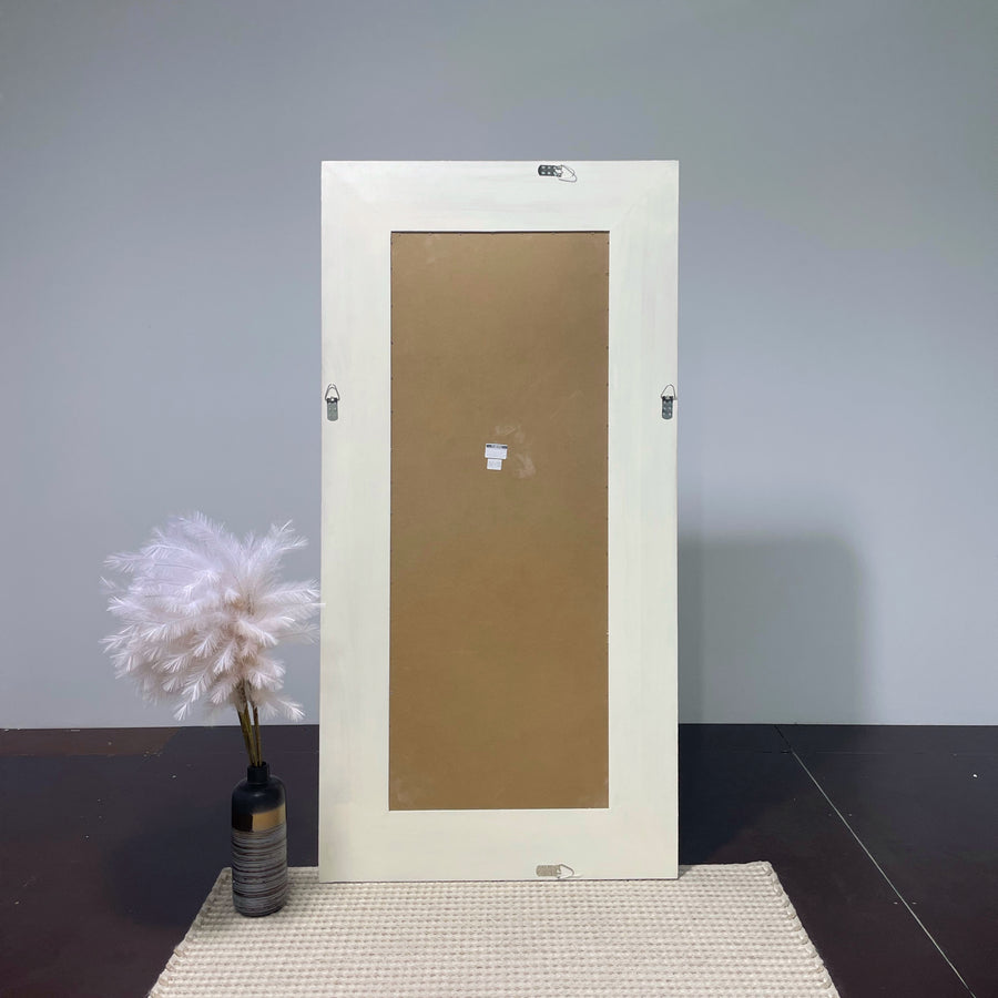 LILA concrete Look Large Mirror size 200x100cm