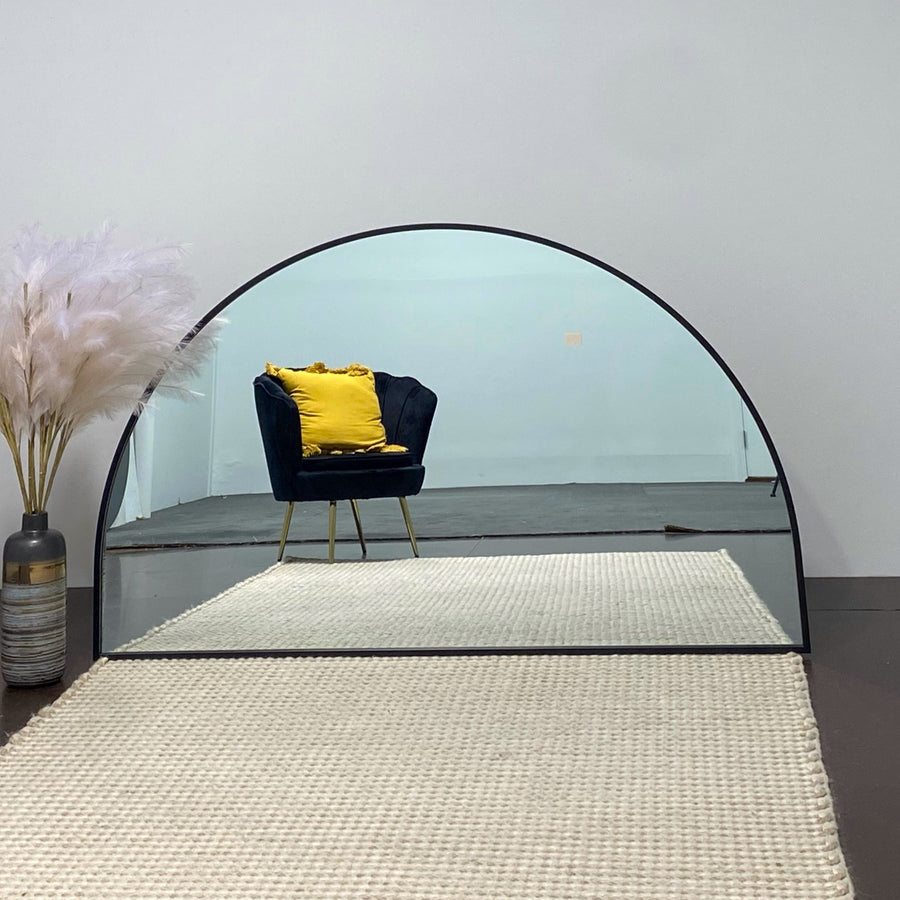 Moon Wide Half Arch Mirror