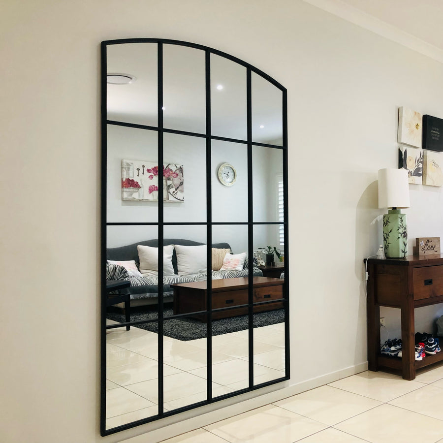 Manhattan Arch Window Hampton Mirror