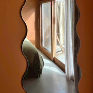 Wavy Full length Irregular Mirror