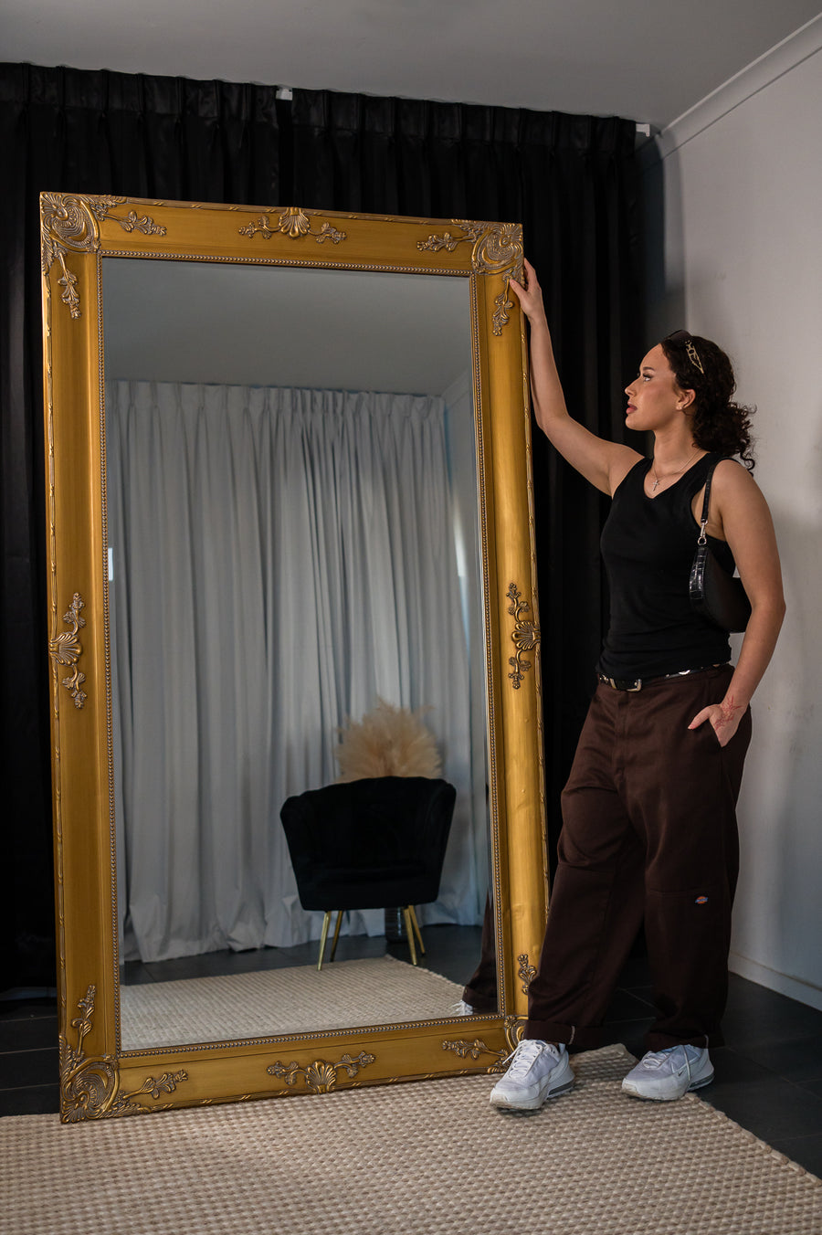 KARINA Ornate French Mirror
