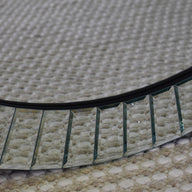 Odyssey Beveled Large Round Mirror