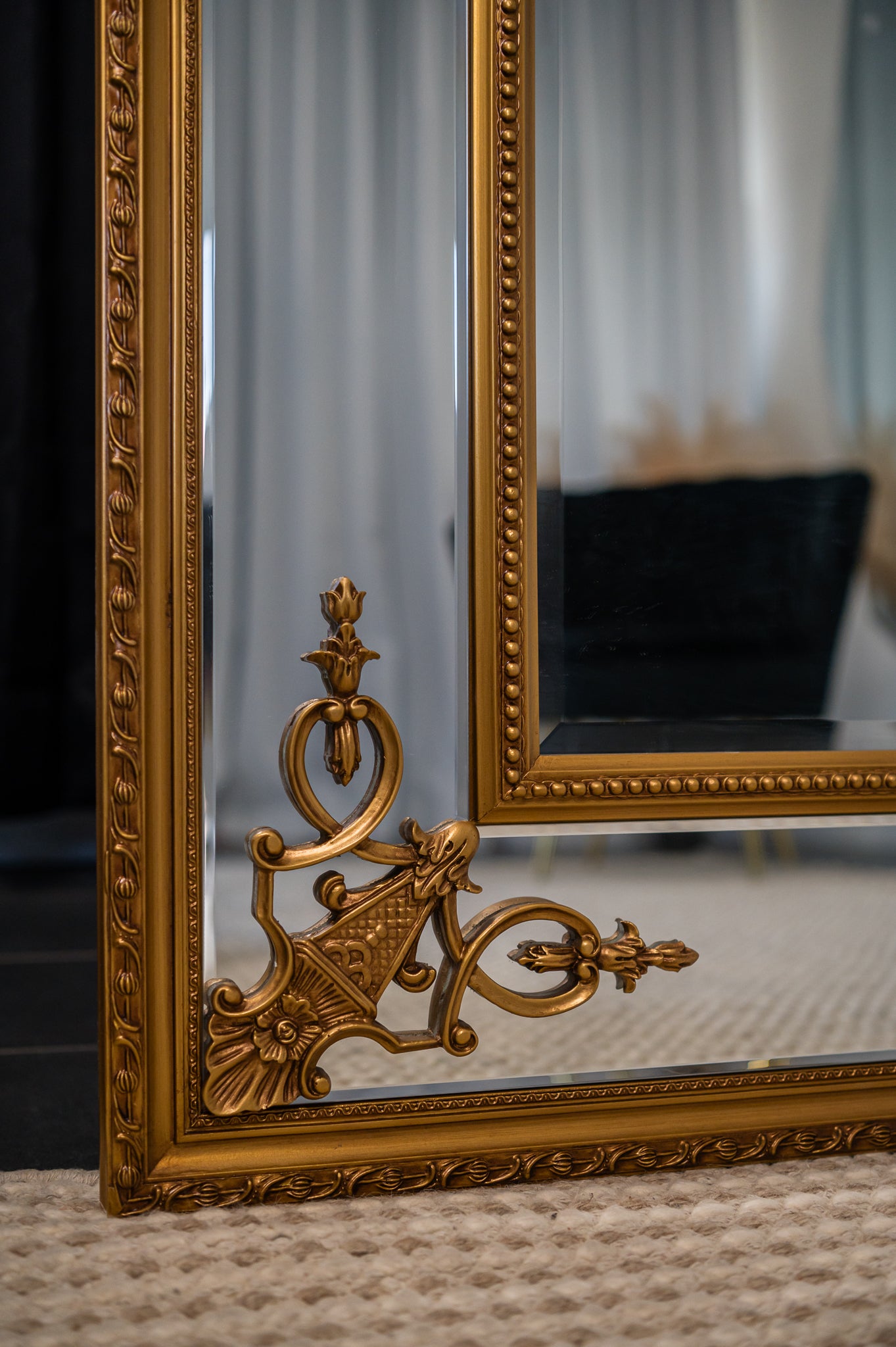 Rose Hampton Antique Arch Extra Large Mirror