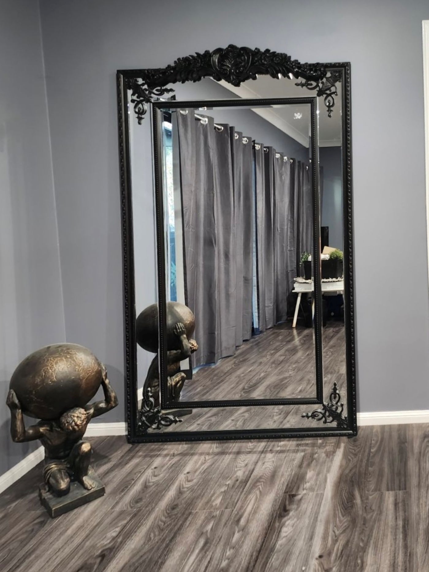Rose Hampton Antique Arch Extra Large Mirror