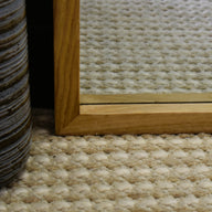 Wood Arch Large TAMARA  Mirror Black White Natural