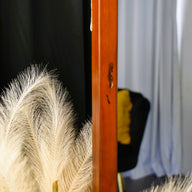 Wood Arch Large TAMARA  Mirror Black White Natural