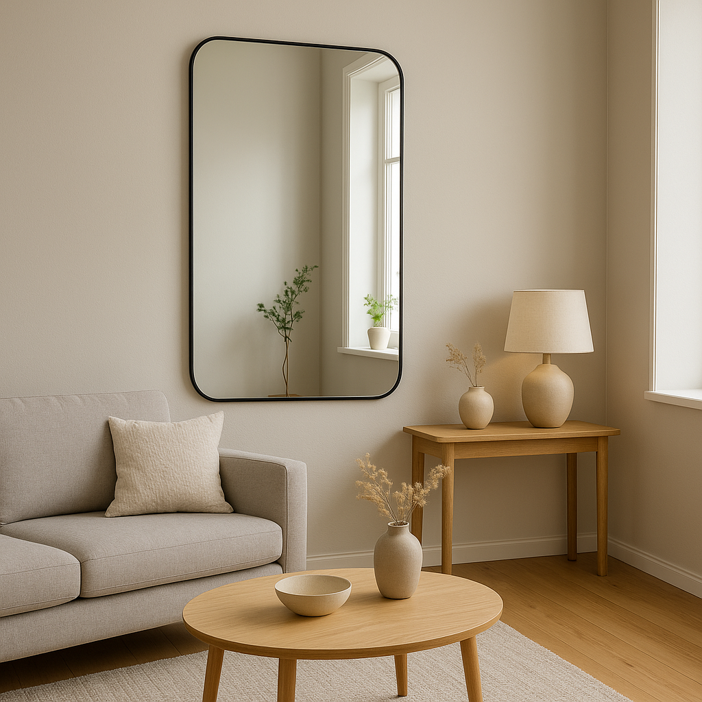 How to Create an Illusion of Space in Small Apartments Using Mirrors ...