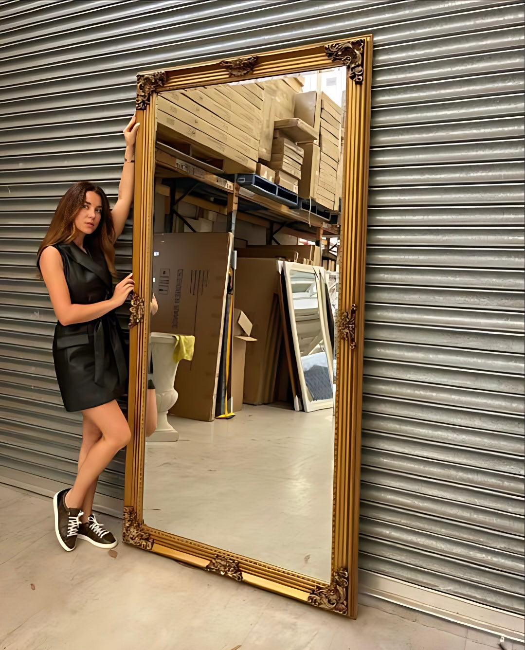 Antique Mirror Vienna RF Thick Frame (some Pre Order)