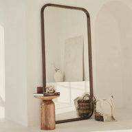 Calma large wood rectangular Mirror (Pre Order)