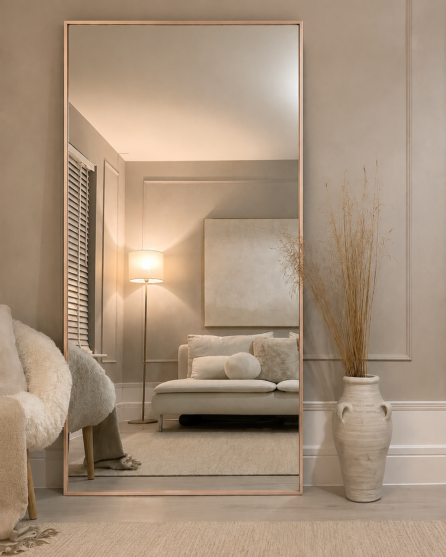 Studio Rectangle Minimalistic Mirror