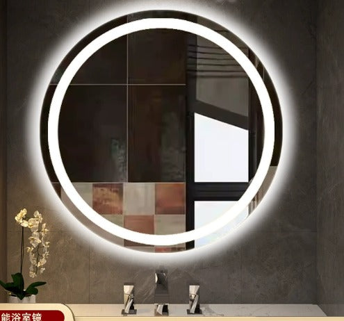 Solar Pro Round LED Mirror 100cm