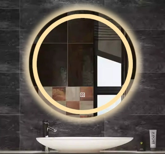 Solar Pro Round LED Mirror 100cm