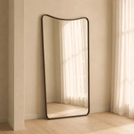 AURELIA — Large Gold Wave Mirror | 190 × 100 cm