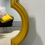 LUNA - Gold mirror $349 size 120x120cm