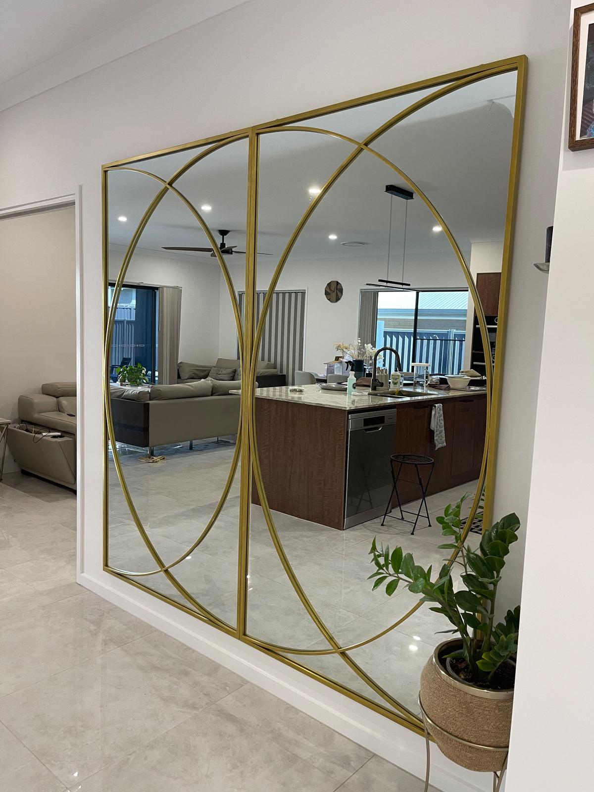 VASKANIA Large Rectangle mirror