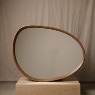 Kozo Irregular Wood Mirror 100x75cm