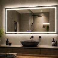 Luxe Frame Pro LED Mirror