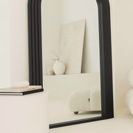 CIARA Large Arch Mirror | Oversized Arched Wall Mirror 190x110cm