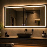 Luxe Frame Pro LED Mirror