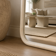 The Haven Mirror – Oversized Wooden Arch Mirror