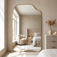 AMORA – Large Irregular Statement Mirror 190x100cm