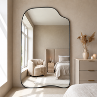 AMORA – Large Irregular Statement Mirror 190x100cm