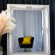 Antique Versace Crackled Mirror