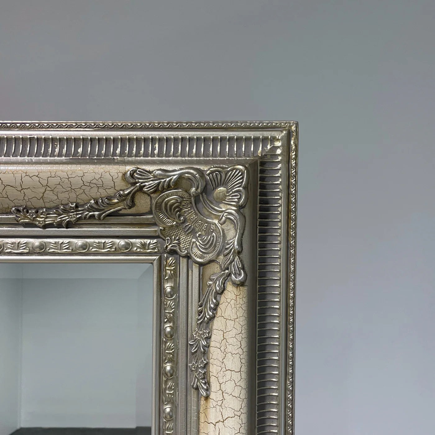 Antique Versace Crackled Mirror