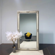 Antique Versace Crackled Mirror