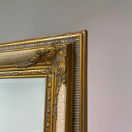 Antique Versace Crackled Mirror
