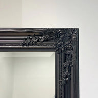 Antique Vienna Baroque Ornate Mirror – Elegant Thin Design Wall Decor