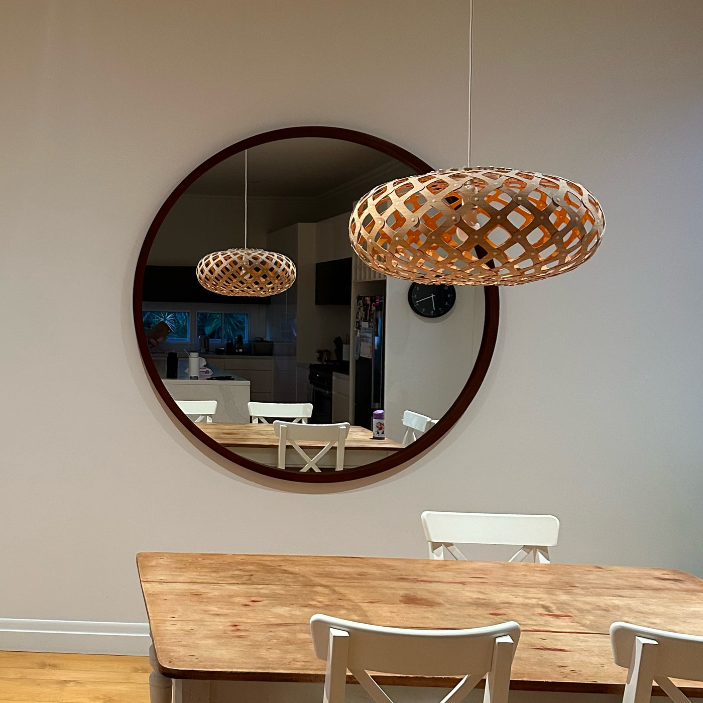 Round Wood Mirror From $88 to $399