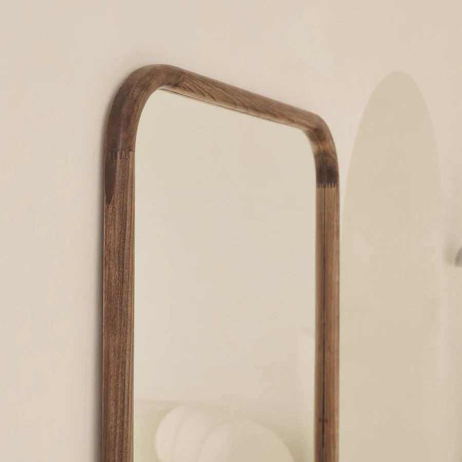 Calma large wood rectangular Mirror (Pre Order)