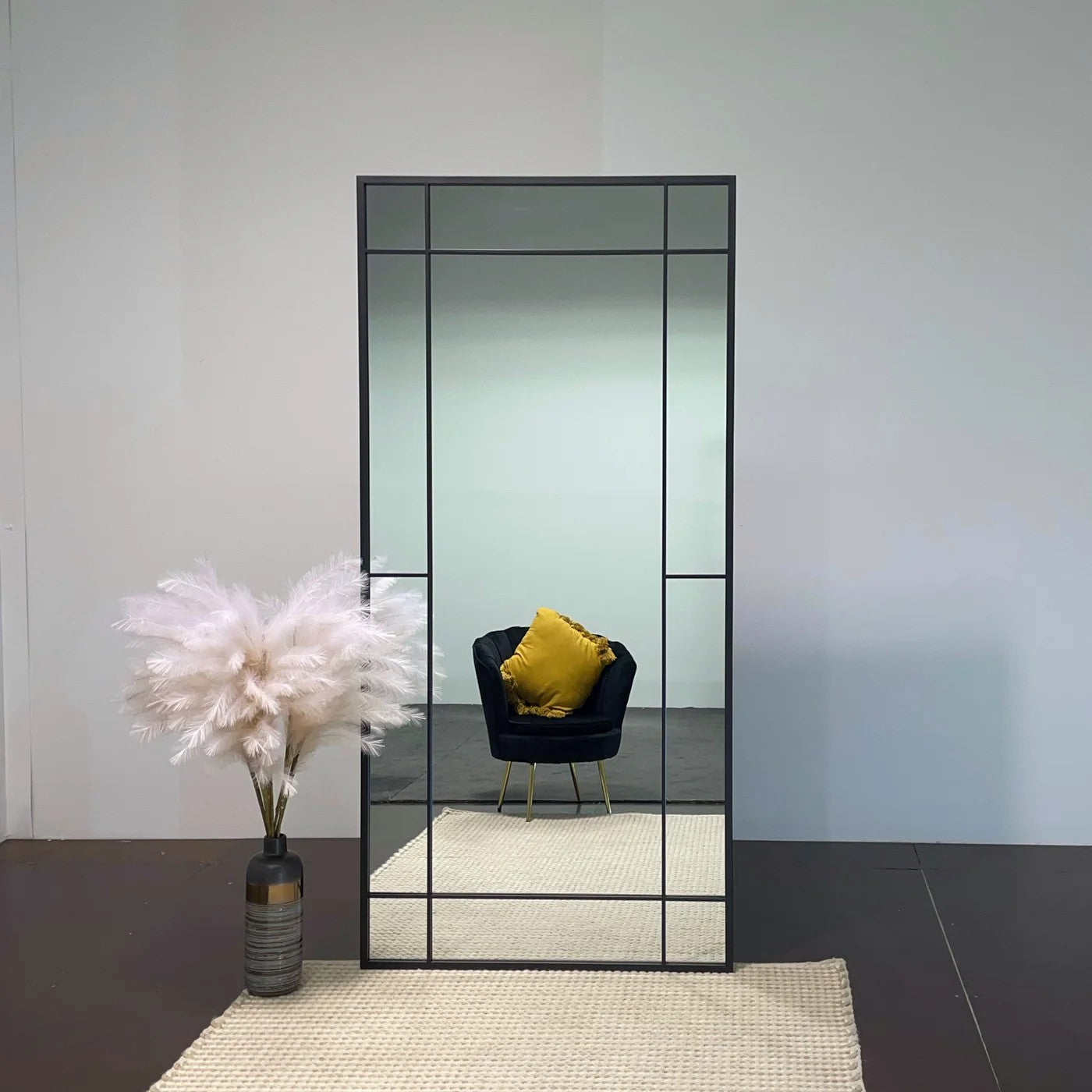 BAXA Metal Frame Mirror - 200x100cm