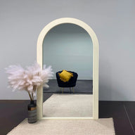 CIARA Large Arch Mirror | Oversized Arched Wall Mirror 190x110cm