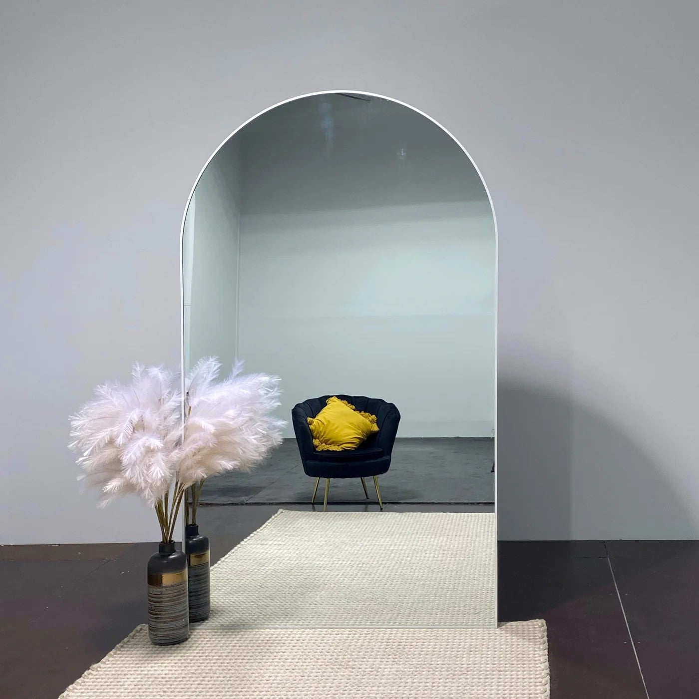 Clover Arch Mirror Minimalist Metal Frame