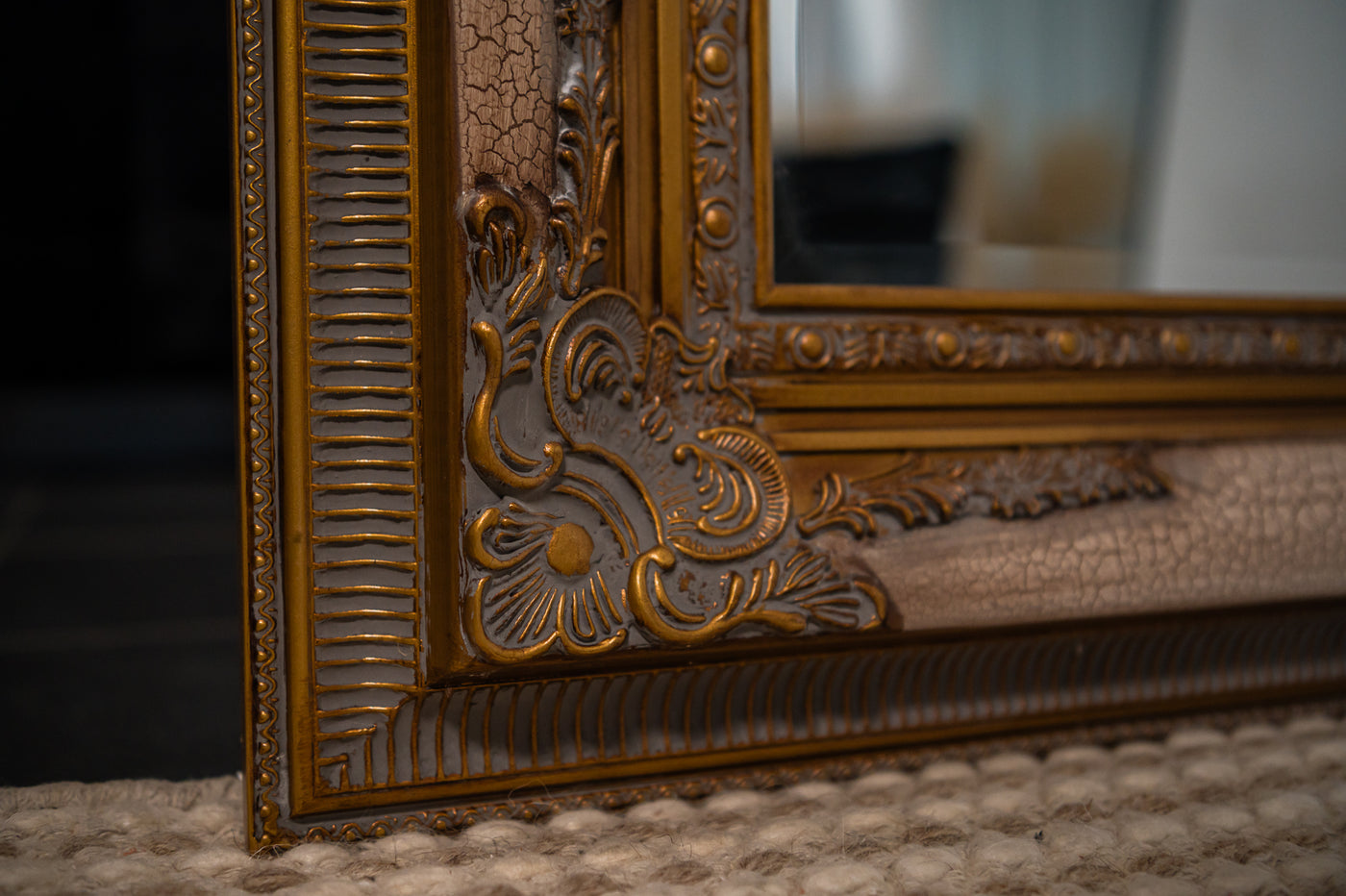 Antique Versace Crackled Mirror from $249